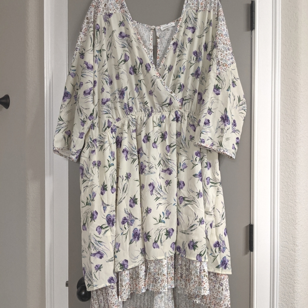 Chic Soul floral dress 2021 spring 2X